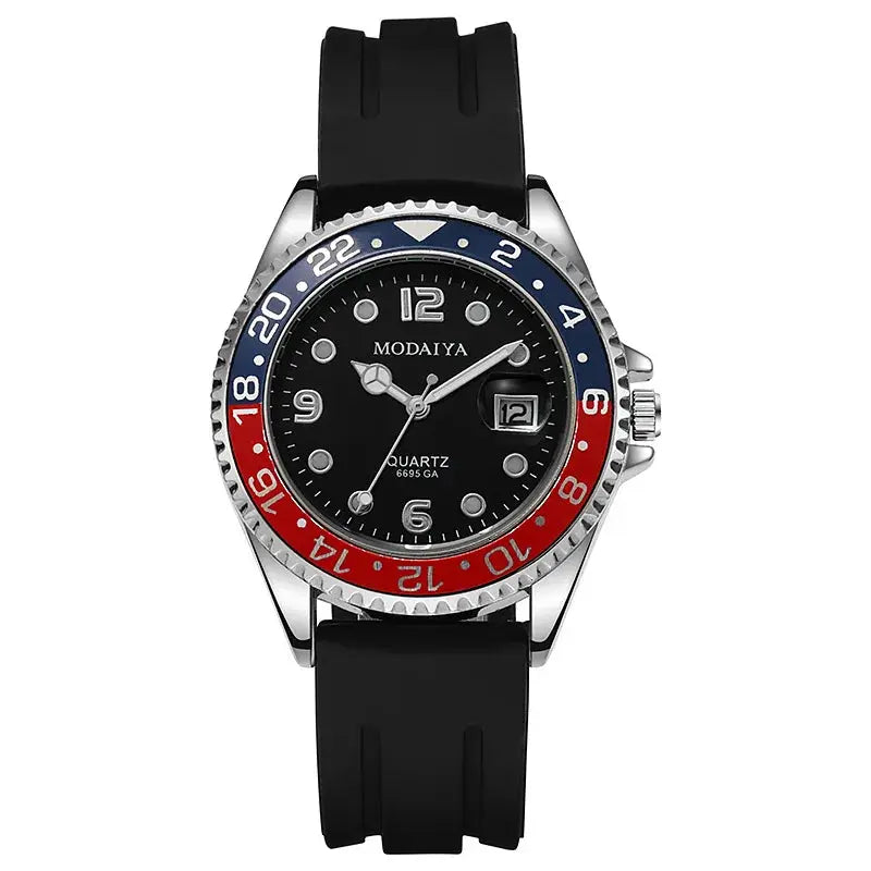 Men's Luxury Quartz Watch with Date – Classic Stainless-Steel Business & Casual Style - Rehmiar