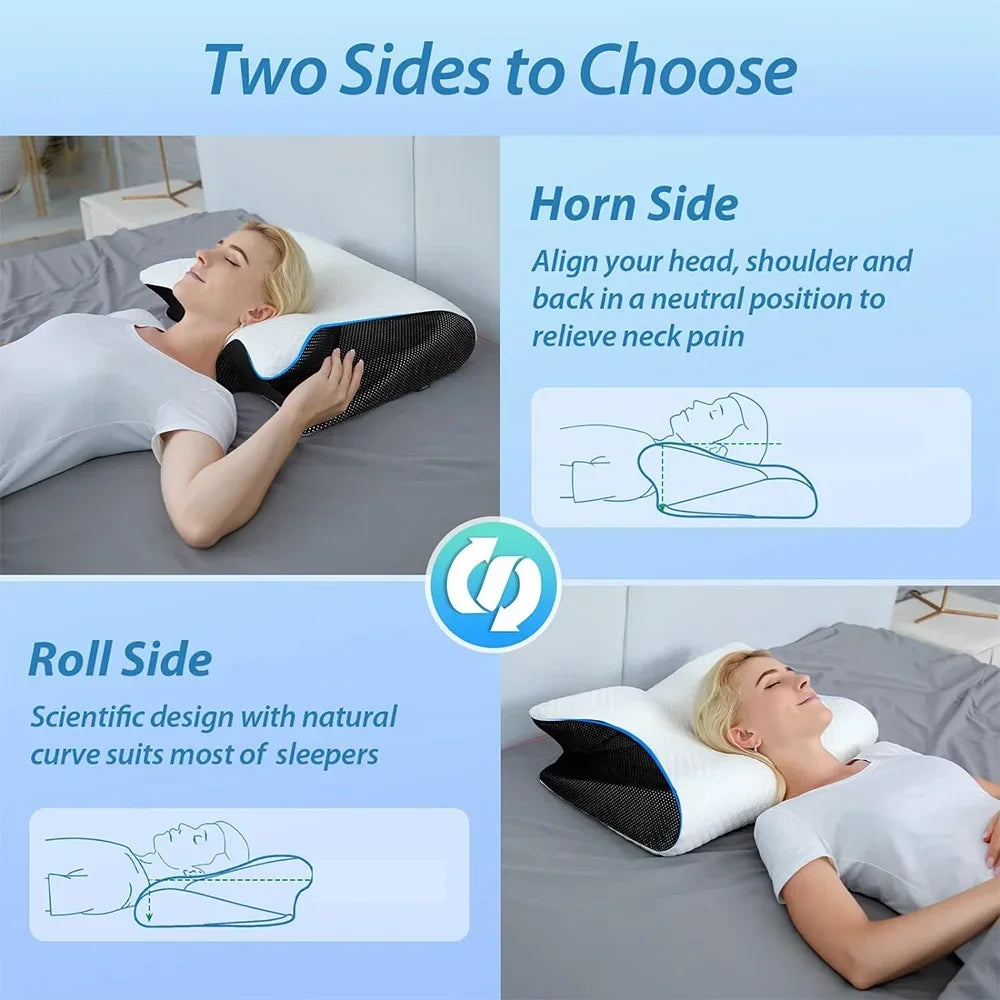 Comfortable Memory Neck Pillow Best for Cervical
