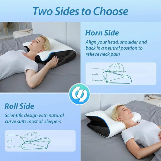 Comfortable Memory Neck Pillow Best for Cervical