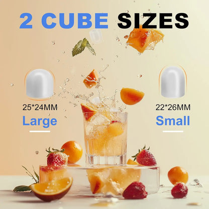 Portable Countertop Ice Maker – 26Lbs/24Hr, 9 Bullet Ice Cubes in 6 Mins, Auto-Cleaning for Home, Kitchen, RV & Camping
