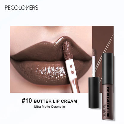 Butter Gloss Non-Sticky Long Lasting Nude Hydrating with Essential Oil Liquid Lipstick - Rehmiar