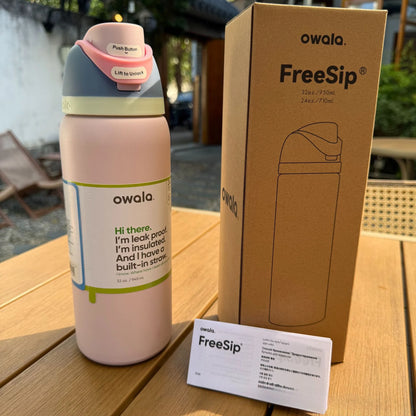 Insulated Stainless Steel Sports Water Bottle with Straw - Rehmiar