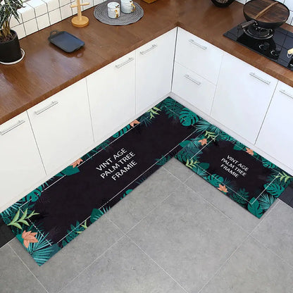 Soft Washable Kitchen Floor Mat – Anti Slip Carpet for Bedroom, Living Room, Hallway, Bathroom & Entrance Doormat