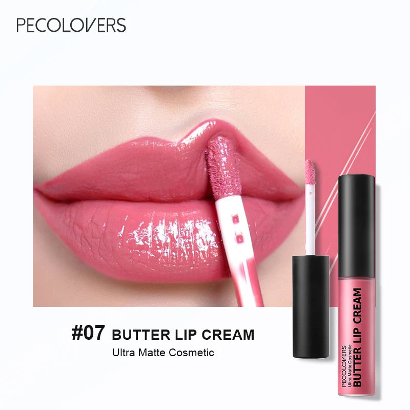Butter Gloss Non-Sticky Long Lasting Nude Hydrating with Essential Oil Liquid Lipstick - Rehmiar