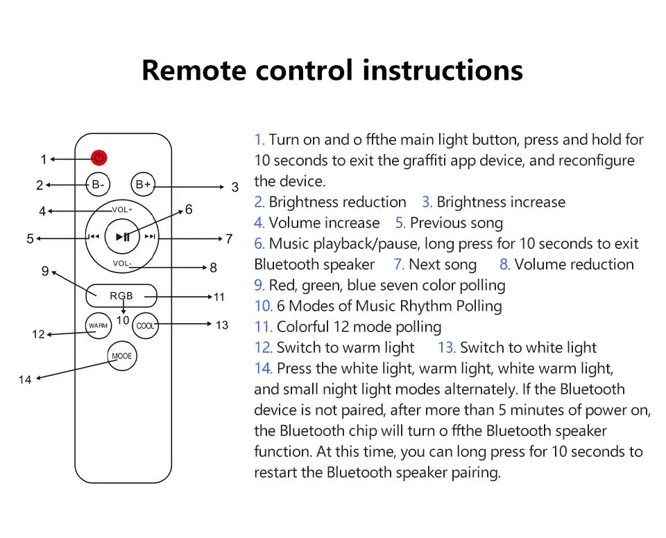 Smart RGB LED Ceiling Lamp – APP & Remote Control, Dimming, Music Sync with Speaker for Living Room & Bedroom - Rehmiar