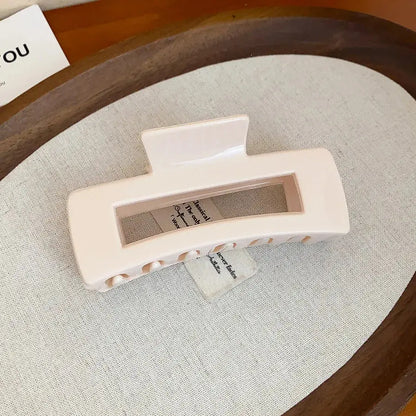 2025 New Soft Silicone Hair Claw Clips for Women Non Fragile Bendable Shark Clip Anti Drop Hairpin Headgear Does Not Hurt Hair - Rehmiar