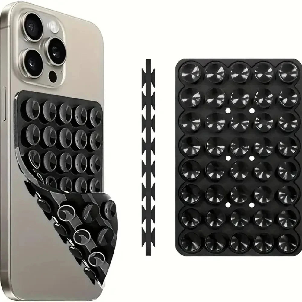 Double Sided Non-Slip Silicone Suction Phone Case Mount