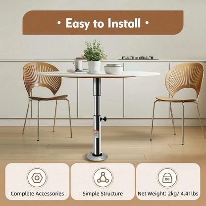 Adjustable Table Pedestal Stand Base - Rehmiar