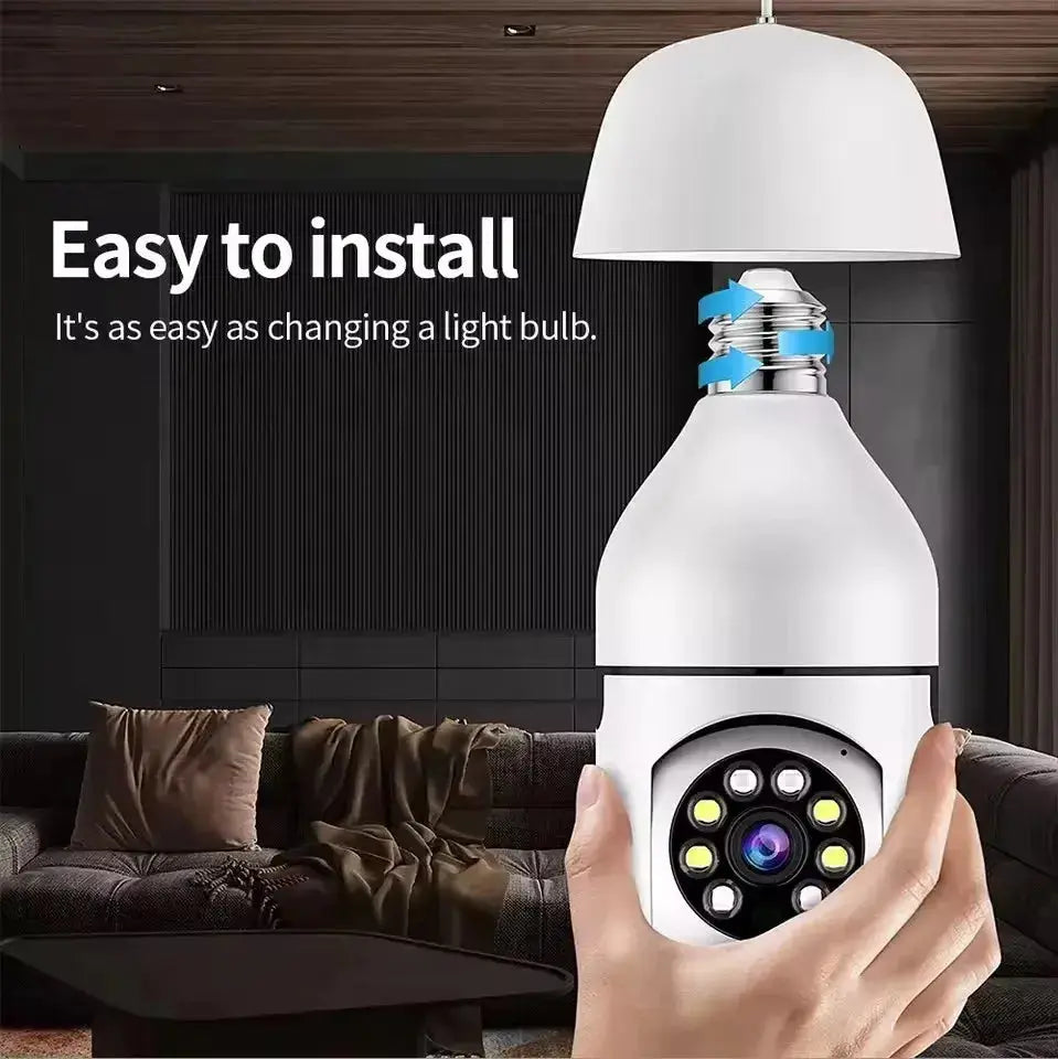 Wi-Fi Mini Surveillance Camera – Full Colour Night Vision, Auto Human Tracking & Zoom, Indoor Security Monitor Rehmiar