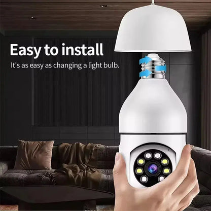 Wi-Fi Mini Surveillance Camera – Full Colour Night Vision, Auto Human Tracking & Zoom, Indoor Security Monitor Rehmiar