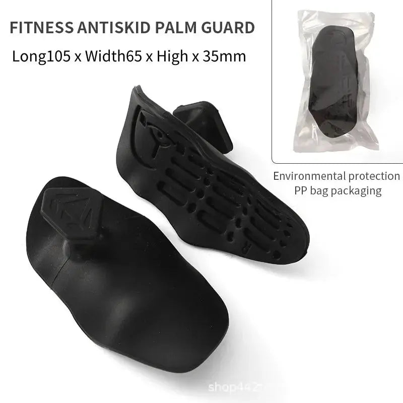1 Pair Anti-Slip Training Gloves – Palm Protection for Weightlifting & Sports, Easy-to-Use Hand Grips - Rehmiar