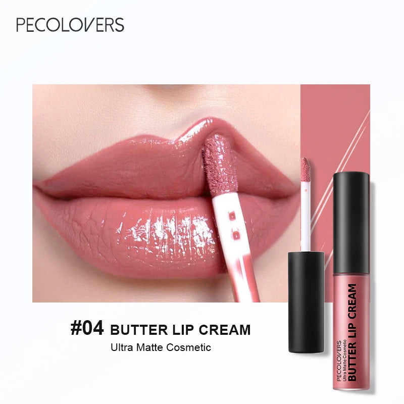 Butter Gloss Non-Sticky Long Lasting Nude Hydrating with Essential Oil Liquid Lipstick - Rehmiar