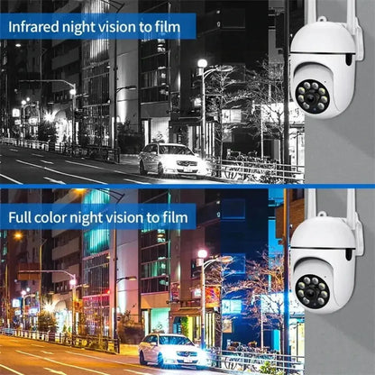 8MP Wireless Outdoor Security Camera – 4X Zoom, AI Human Tracking, Two-Way Audio & Colour Night Vision Rehmiar