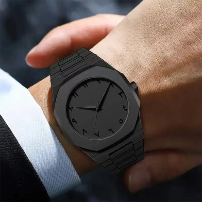 Men’s Minimalist Quartz Watch – Lightweight Waterproof Casual & Business Wristwatch - Rehmiar