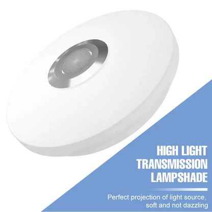 Smart RGB Ceiling Light – 36W/52W Music Sync, APP & Bluetooth Control, Remote Controlled Modern Home Lighting (AC220V) - Rehmiar