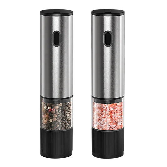 Electric Salt and Pepper Grinder – Automatic Rechargeable Mill with Adjustable Coarseness, Kitchen Appliances