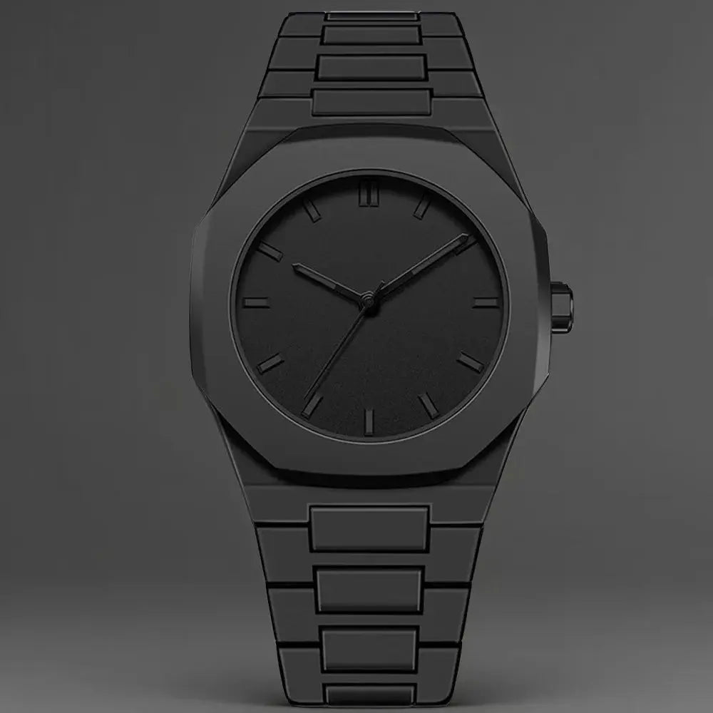 Men’s Minimalist Quartz Watch – Lightweight Waterproof Casual & Business Wristwatch - Rehmiar