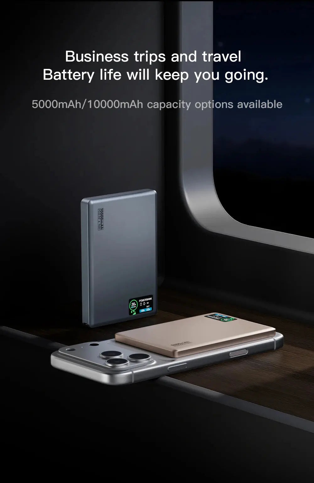 New Smart Display Wireless Charger – MagSafe Battery Backup for iPhone 17 & Apple Watch Series 10/9 - Rehmiar