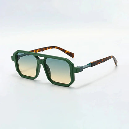 Anti-Blue Light Square Glasses – Lightweight Transparent Black Frame Eyewear for Men Women - Rehmiar