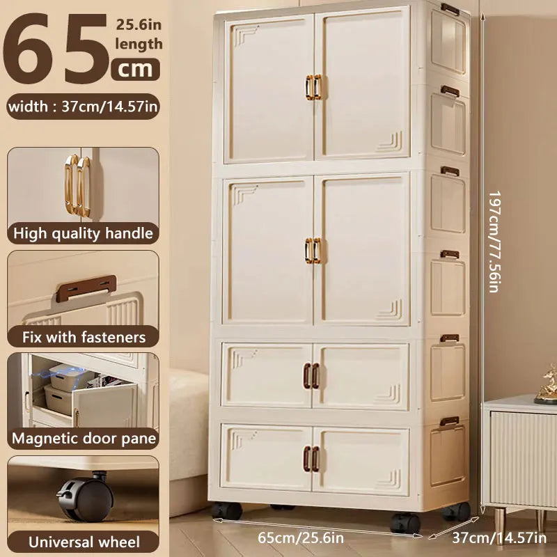 Multi-usage Large Capacity Foldable Wardrobe