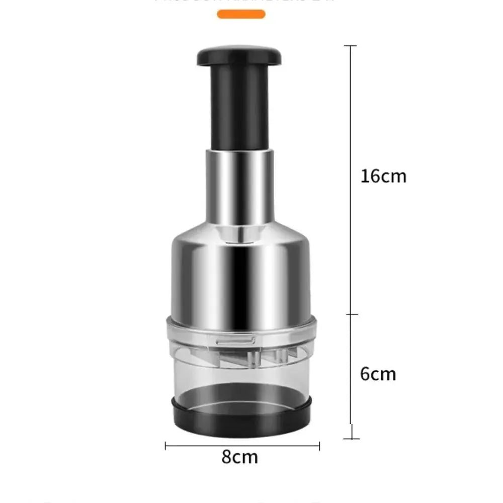 Manual Garlic Press – Multifunctional Stainless Steel Garlic Crusher for Kitchen - Rehmiar