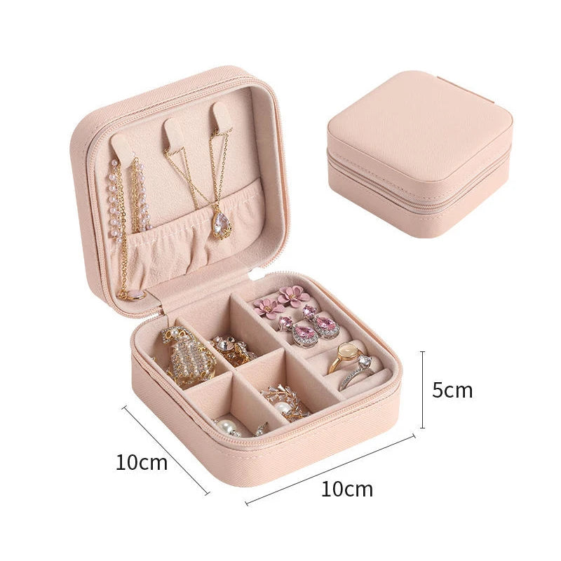 High-end Exquisite Large Capacity Portable Jewellery Storage Box