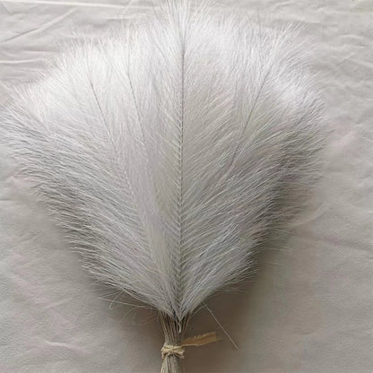 Fluffy Pampas Grass Boho Decor Artificial Flower - Rehmiar