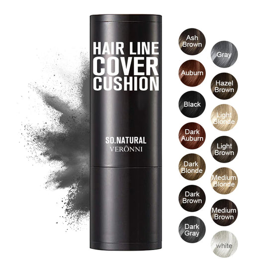 Instant Hairline Powder, Fast Covering Hair Root Concealer, Eyebrow and Beard Lines, Long-lasting Wind and Sweat Resistant