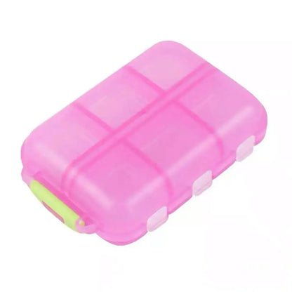 Tcare Travel Pill Organizer – Moisture-Proof Pill Box for Pocket or Purse, Portable Daily Medicine & Vitamin Holder Container - Rehmiar