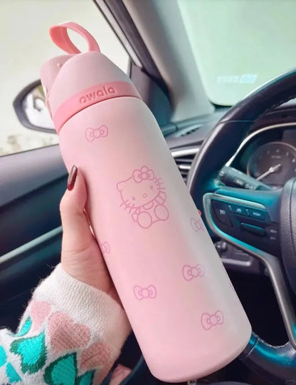 Insulated Stainless Steel Sports Water Bottle with Straw - Rehmiar