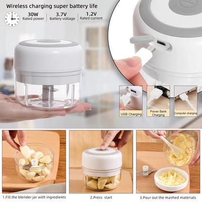 Electric Kitchen Mini Food Chopper
