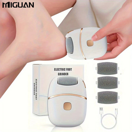 Electric Foot Grinder, Rechargeable Thick Leather Polishing Foot Grinder - Rehmiar