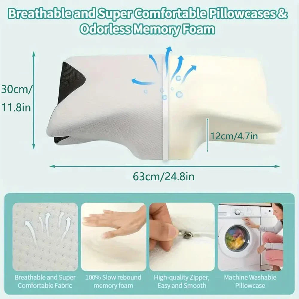 Comfortable Memory Neck Pillow Best for Cervical