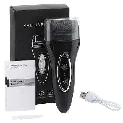 Electric Foot Grinder – Automatic Pedicure Tool for Removing Dead Skin, Calluses & Thick Leather, Gentle Exfoliation with 2 Speeds - Rehmiar