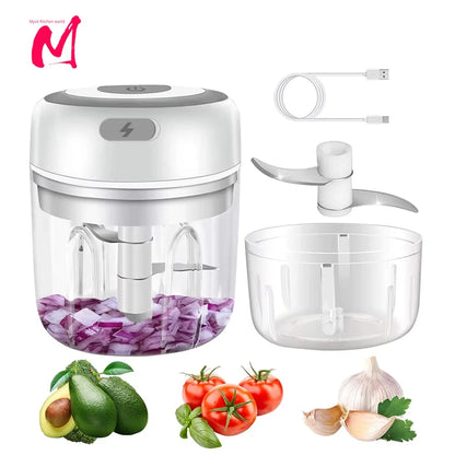 Electric Kitchen Mini Food Chopper