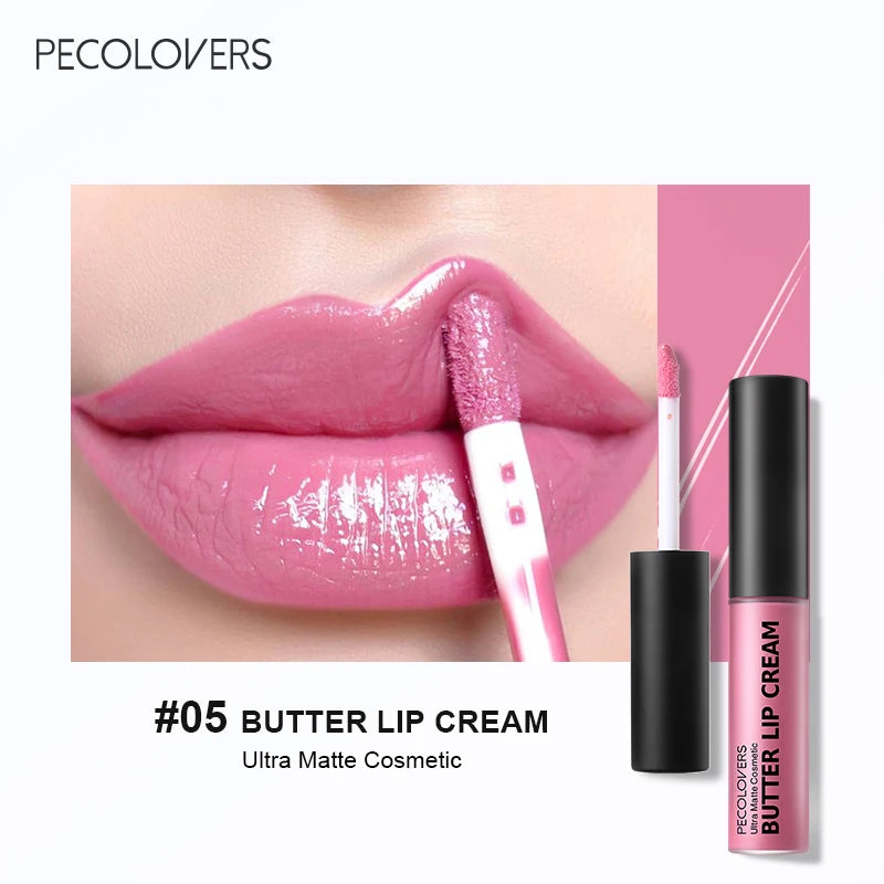 Butter Gloss Non-Sticky Long Lasting Nude Hydrating with Essential Oil Liquid Lipstick - Rehmiar