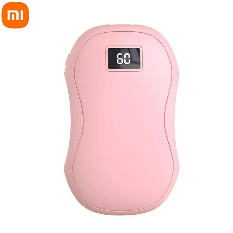 Xiaomi 50000mAh Portable Hand Warmer with Digital Display Fast Heating Safe Double-Sided Warmth Winter Hand Warmer
