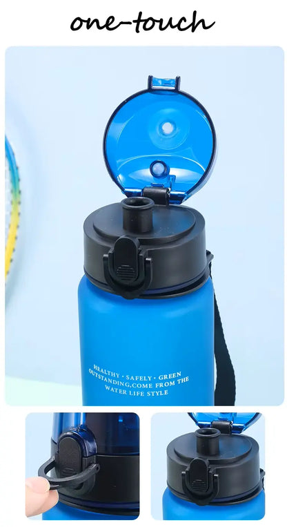 650ml Cartoon Superhero Kids Water Bottle – Portable Sports Travel Drink Cup - Rehmiar