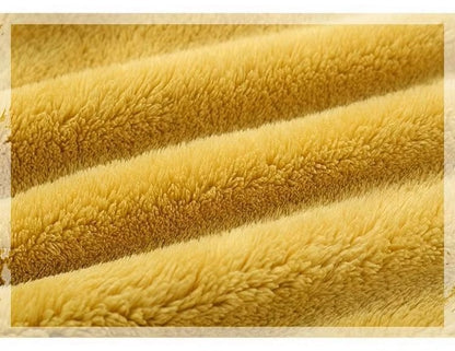 Solid Colour Children Plush Coat Autumn Winter Warm Baby Girl Boy Casual Jacket