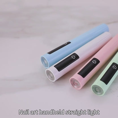 Rechargeable UV LED Nail Rechargeable Lamp – Portable Timer Touch Gel Polish Quick Nail Dryer