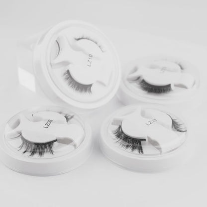 Reusable 3D Magnetic Eyelashes