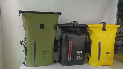 500D PVC Waterproof Dry Bag Backpack – Floating Kayak, Swimming & Boating Gear Bag