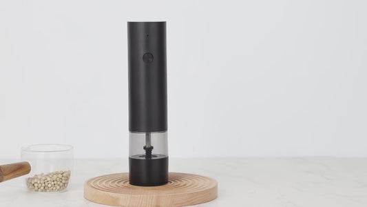USB Rechargeable Electric Salt and Pepper Grinder – Adjustable Coarseness, Large Capacity Auto Spice Mill for Kitchen Cooking